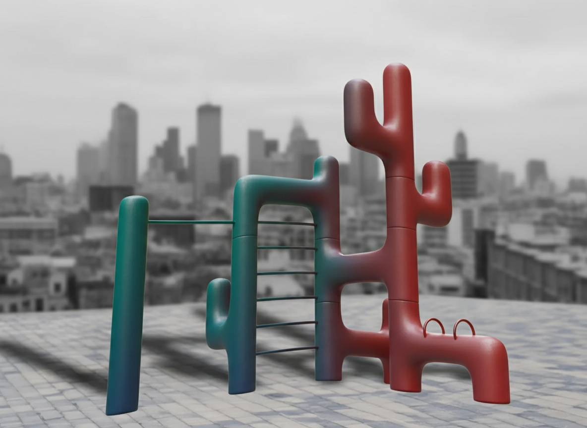 Уличный тренажер «Стонмэн»