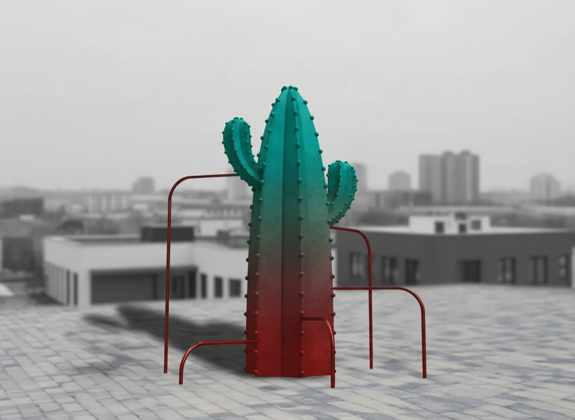 Уличный тренажер «Кактус»