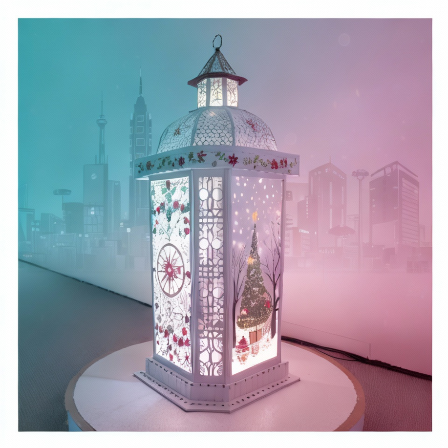 Новогодняя инсталляция «Фонарь»