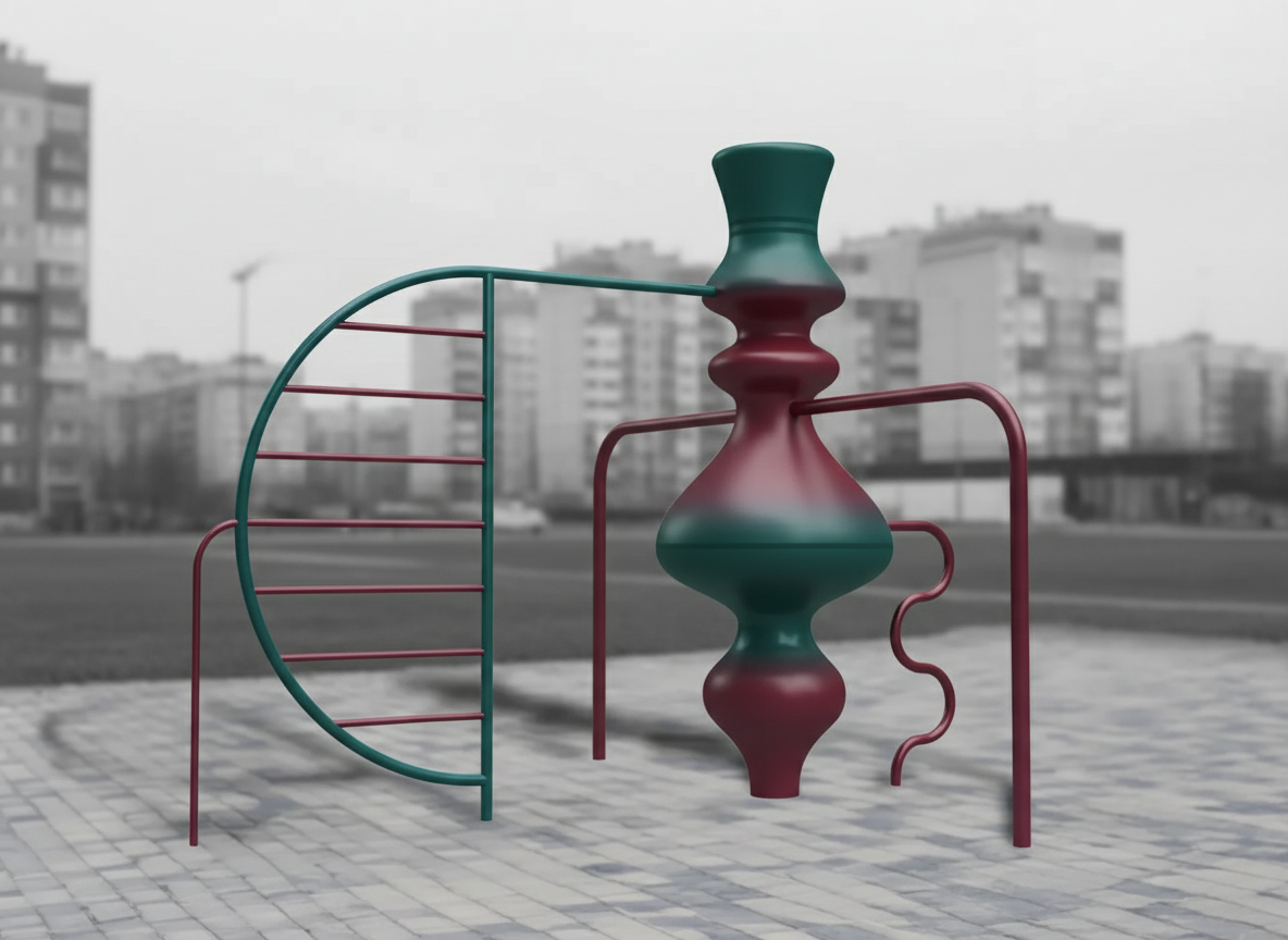 Уличный тренажер