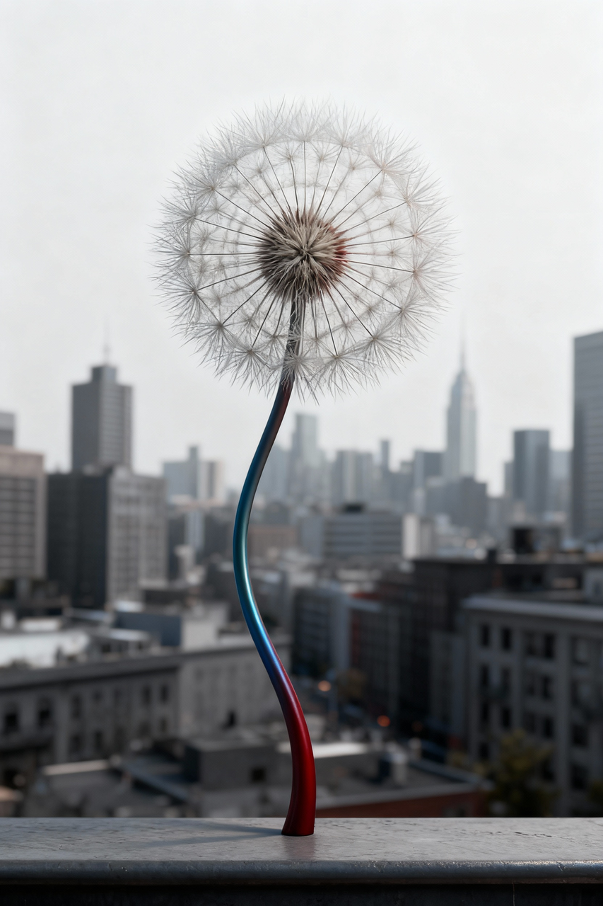 Арт-объект «Одуванчик»