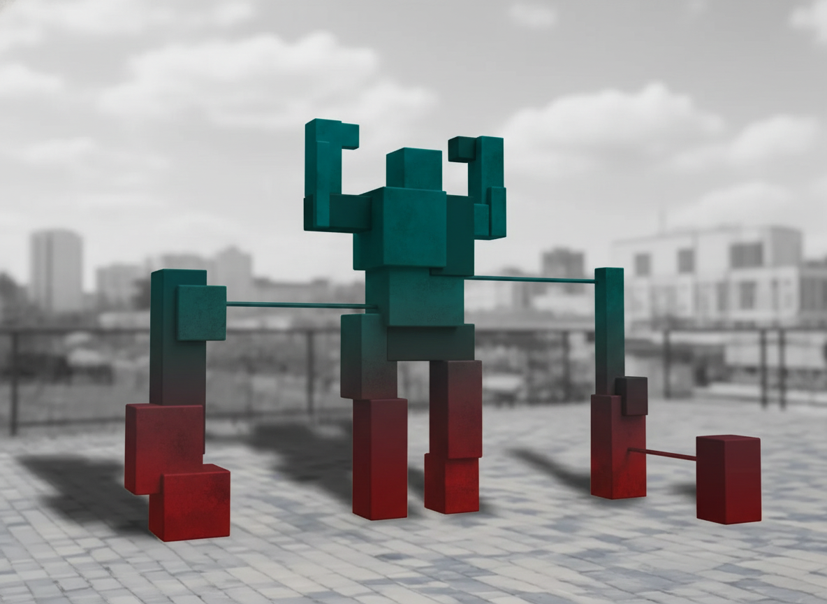 Уличный тренажер «Рокки»