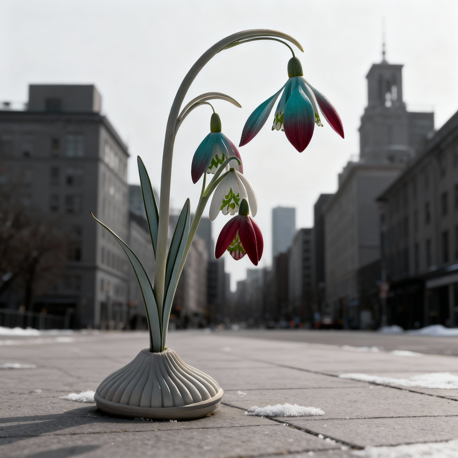 Световая опора «Подснежник»